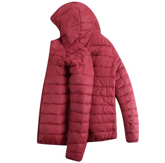 Men's parka Winter Warm USB Heating Jackets Smart Thermostat Pure Color Hooded Heated Clothing male bobojaco Warm padded jacket